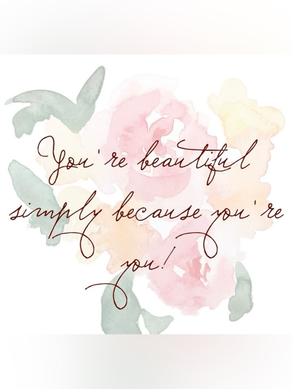 Monthly Positive message